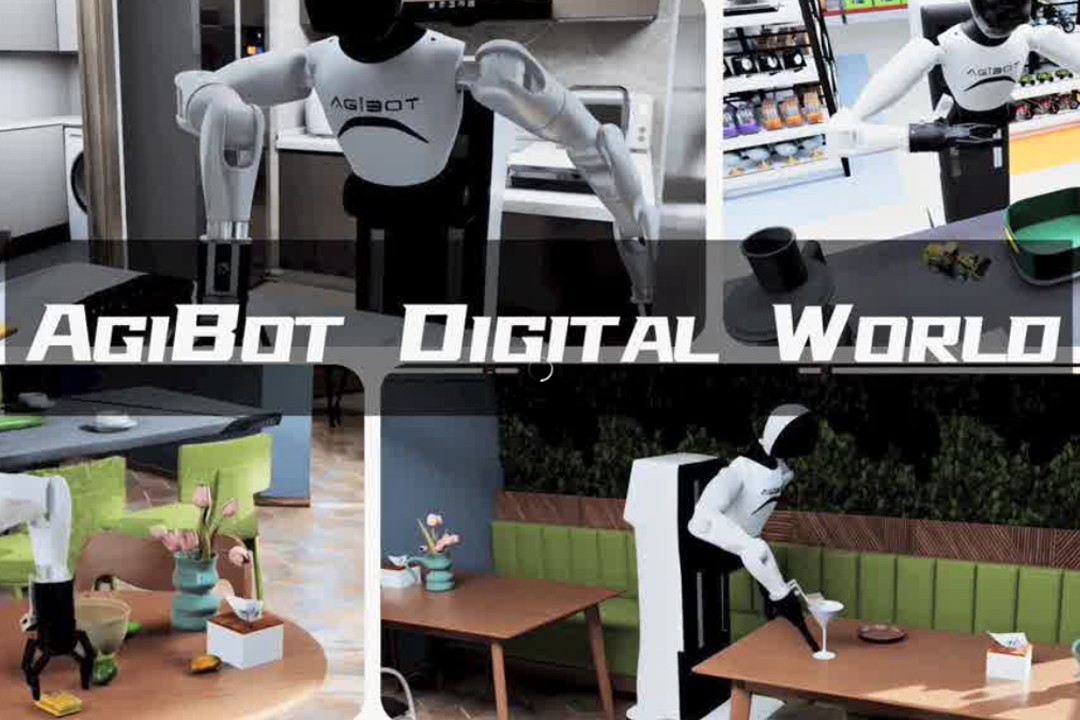 高保真模拟+全自动生成+海量数据开源！快盈VIII推出AgiBot Digital Wo...